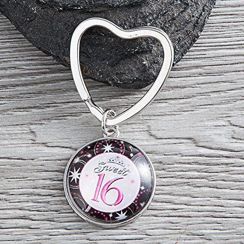 Infinity Collection Sweet 16 Keychain - Sweet Sixteen Gift for Girls - Image 4