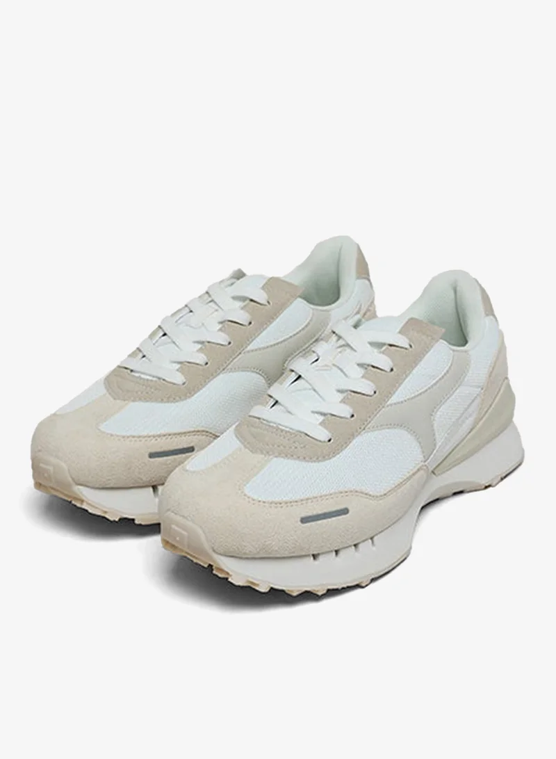 R&b  Color Block Lace Up Sneakers for Women | Best Price UAE