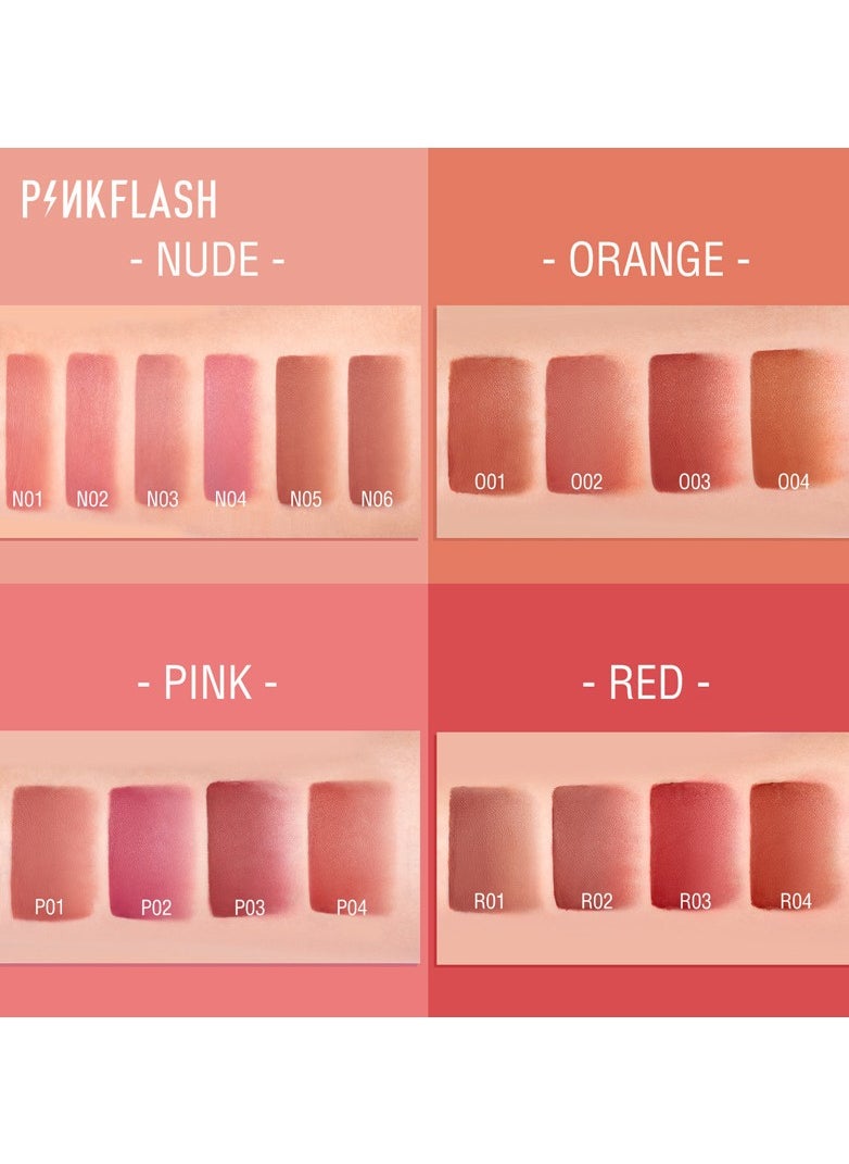 PINKFLASH - Pinkflash Melting Matte Lip Cream P04 - Image 1