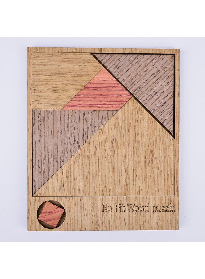 Disappeared Square One-piece Delivery Supply Price Friendly Wooden Puzzle Strength Factory-Color:Hexagonal Warrior - Image 2