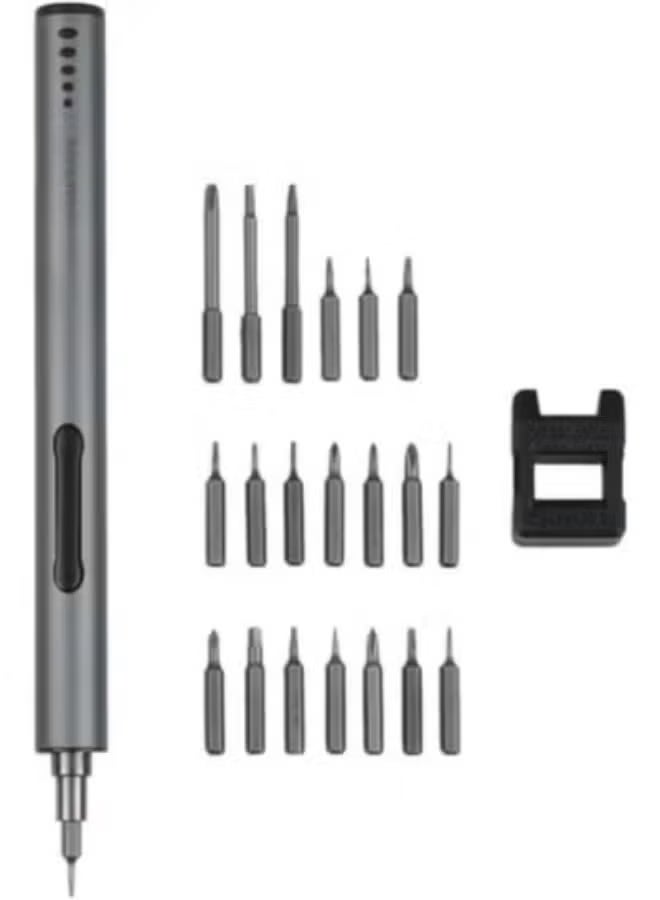 Mini Electric Screwdriver 20-in-1 – Cordless Rechargeable Professional Power Tool with 20 Bits for Home & Electronics Repair - Image 1