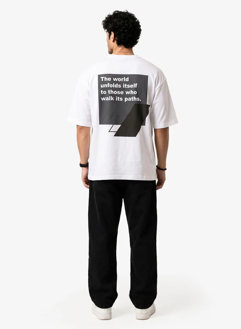 Seventy Five Oversized Graphic T-Shirt