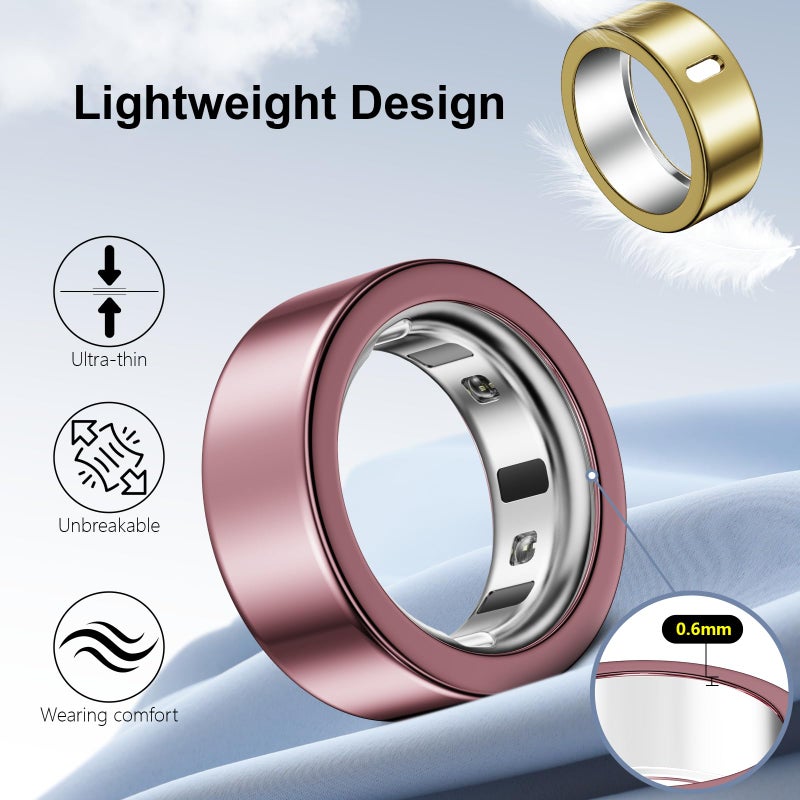 Hexasider 5 Pack Ring Cover Compatible with Oura Ring Gen 4/Oura Ring Gen 3 Horizon/Heritage, Abrasion-Resistant TPU Case for Oura Ring Protector Accessories for Oura Size 9 - Image 5