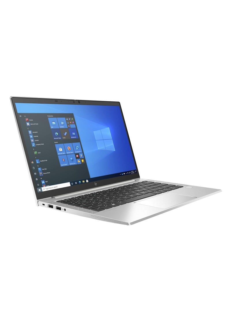HP Business & Professional Light Weight EliteBook 830 G8 (Upgraded Version) Laptop With 13.3-Inch Display, Core i7-1165G7 Processor/32GB RAM/1TB SSD/Intel Xe Graphics/Windows 11 Pro Finger Print With Free HP Business Bag English SILVER - Image 2