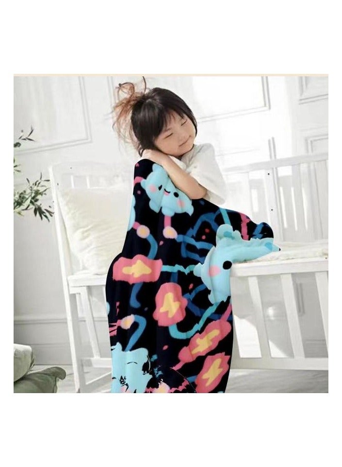 general Flannel thin blanket (warm and comfortable, suitable for sleep, gaming, dust removal and sandproof) 150cm*200cm - 1157 - Image 4