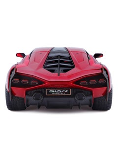 Bburago Elegant 1:18 Scale Lamborghini Sián FKP 37 Diecast Car - Detailed Model for Collectors and Enthusiasts  - Image 3