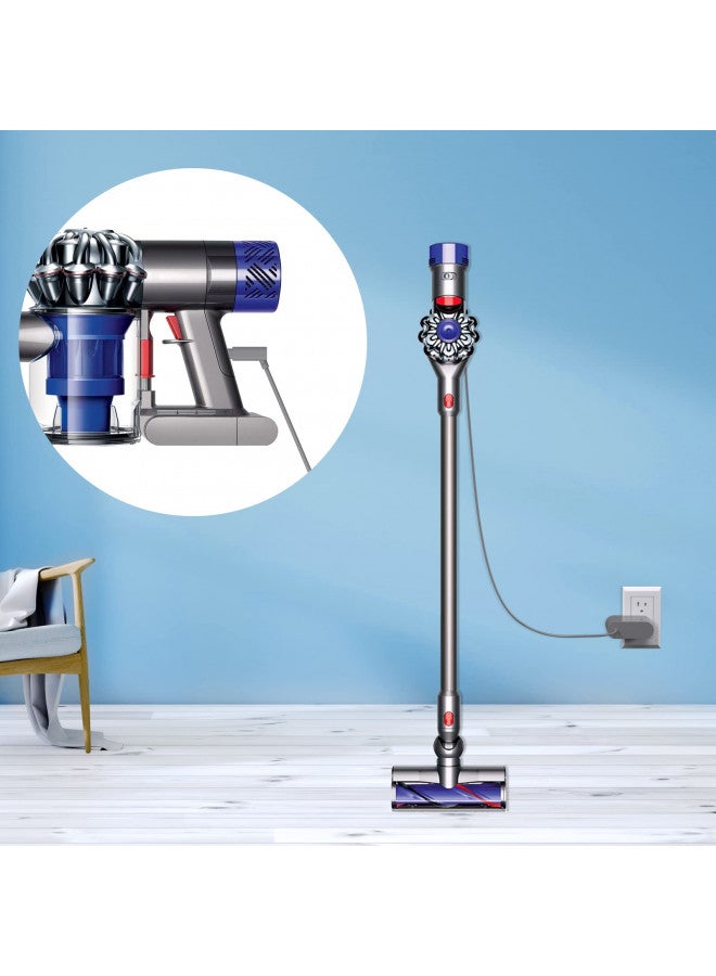 WUKUR شاحن بديل بجهد 26.1 فولت متوافق مع دايسون V8 شاحن مكنسة كهربائية لاسلكية 205720-02 لموديلات V8 V7 V6 SV03 SV04 SV06 SV07 SV09 وبطارية 21.6 فولت (أبسلوت، أنيمال، سليم، فلوفي وموتورهد) - Image 2