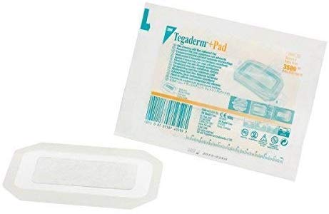 Tegaderm - 3M Tegaderm+Pad Film Dressing W/Non-Adherent Pad, 3 1/2" X 6", 25/Bx, 3M3589 - Image 3