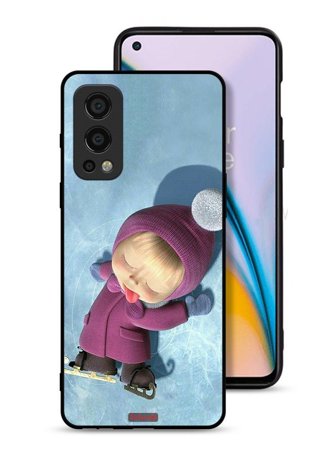 Tolwak OnePlus Nord 2 5G Protective Case Cover Cute Dolly - Image 1
