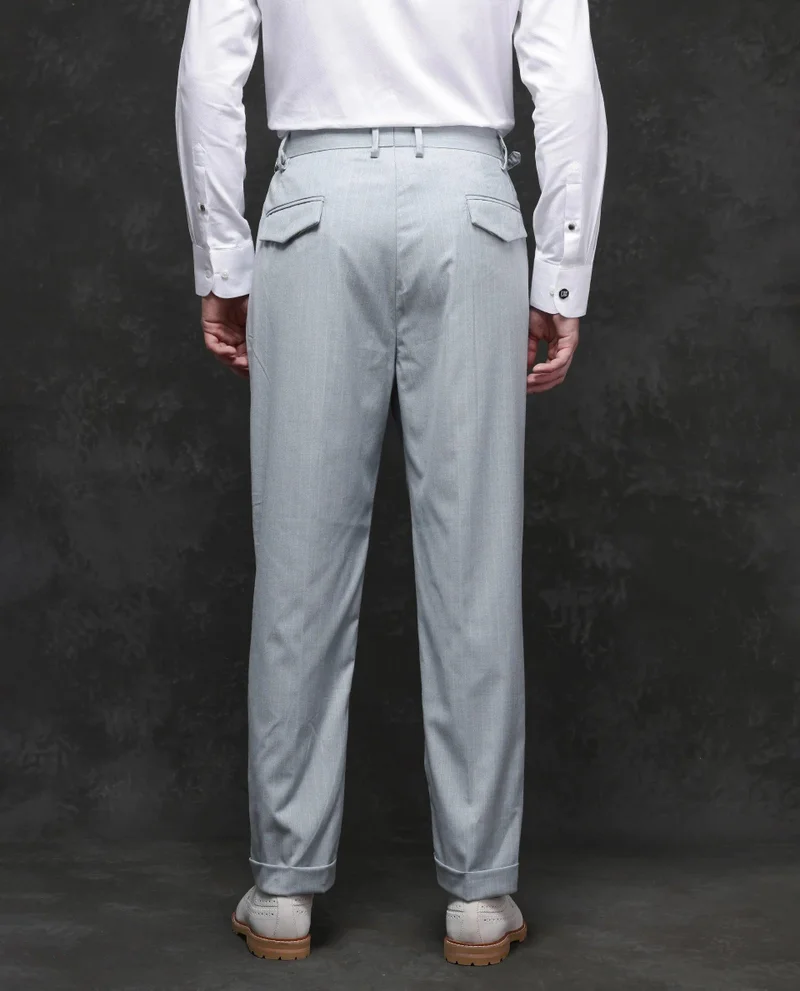 Rare Rabbit Men's Stripe Trousers
