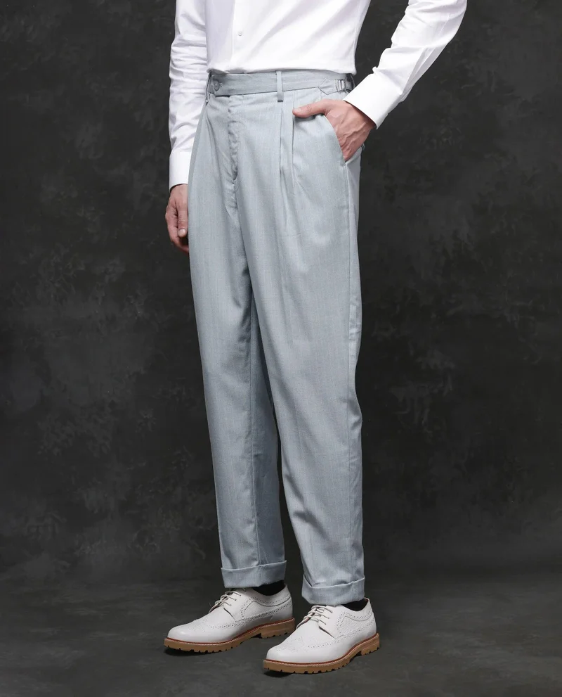 Rare Rabbit Men's Stripe Trousers
