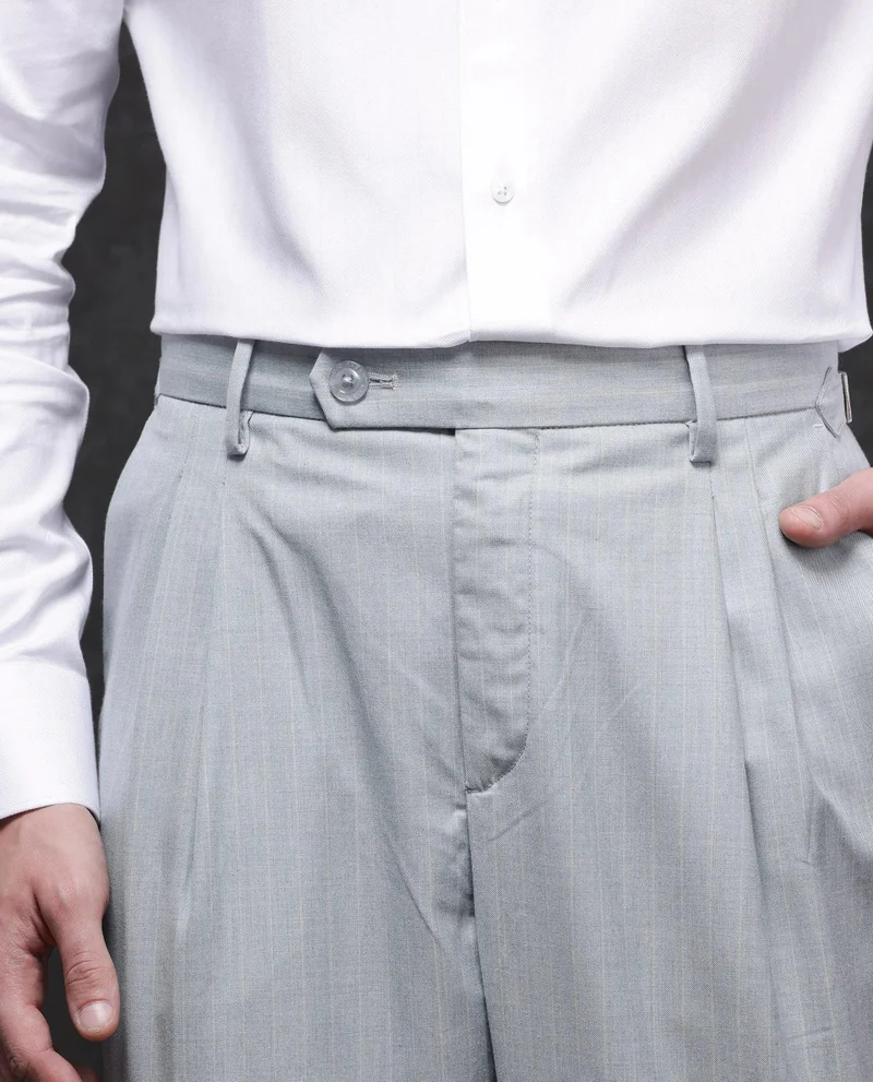 Rare Rabbit Men's Stripe Trousers