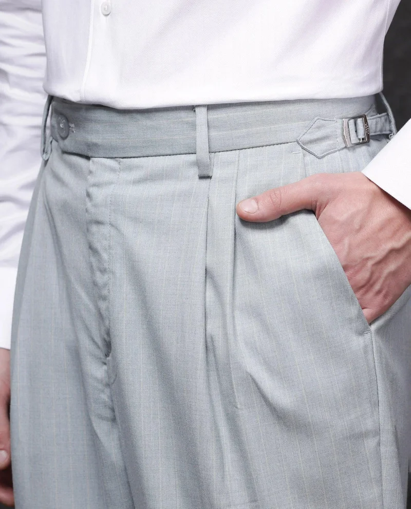 Rare Rabbit Men's Stripe Trousers