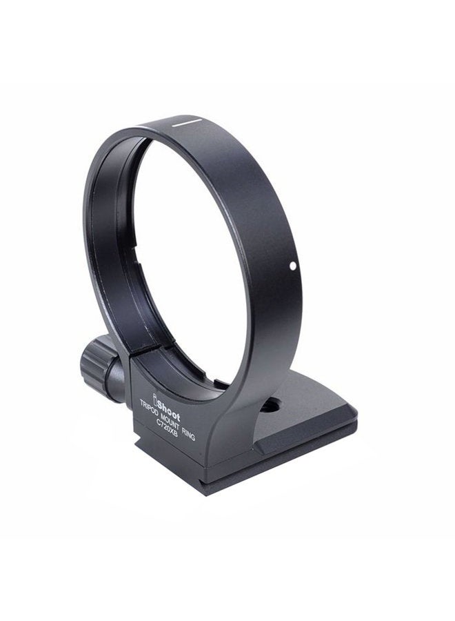 iShoot Lens Collar Tripod Mount Ring B(W) Compatible with Canon EF 70-200mm f/2.8L USM/is USM/is II USM/III USM, EF 100-400mm f/4.5-5.6L is USM, EF 35-350mm f/3.5-5.6L USM, EF 300mm f/4L is USM - Image 1