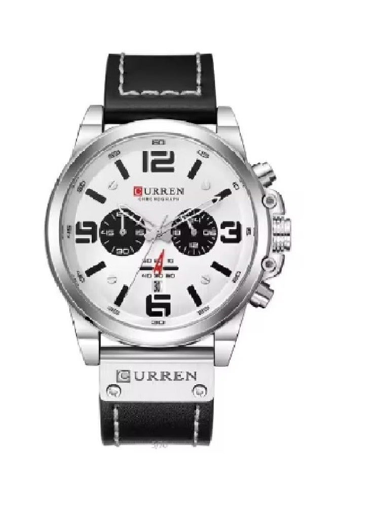CURREN " A luxurious men's suede watch with an elegant design suitable for all occasions"