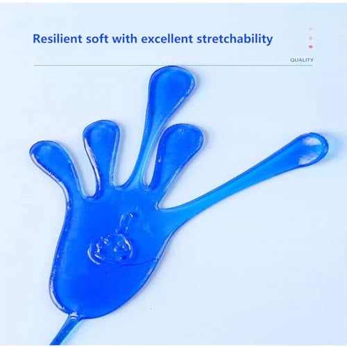 Tuko 20PCS Sticky Hands, Sticky Finger, Kids' Party Favor Sets, Fun Toys, Party Favors, Wacky Fun Stretchy Sticky Hands, Halloween Party Favors, Birthday Parties, Toys for Sensory Kids,20PCS - Image 5