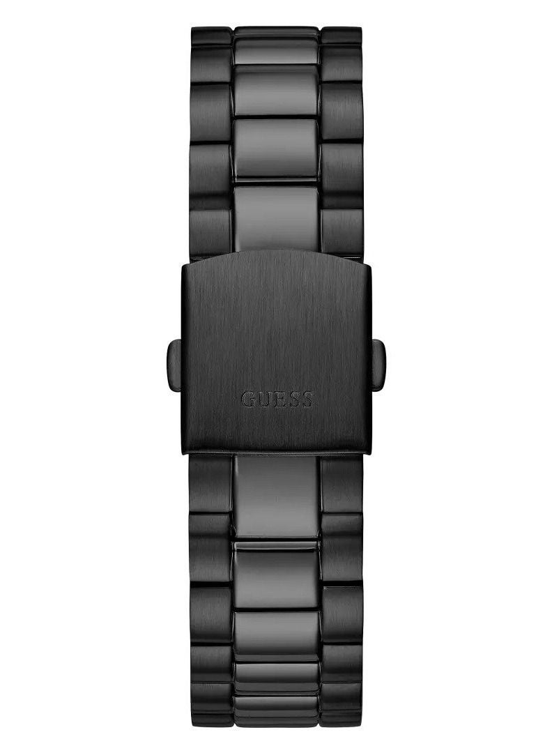 Guess Men’s Black Case Black Stainless Steel Watch GW0265G4 - Image 4
