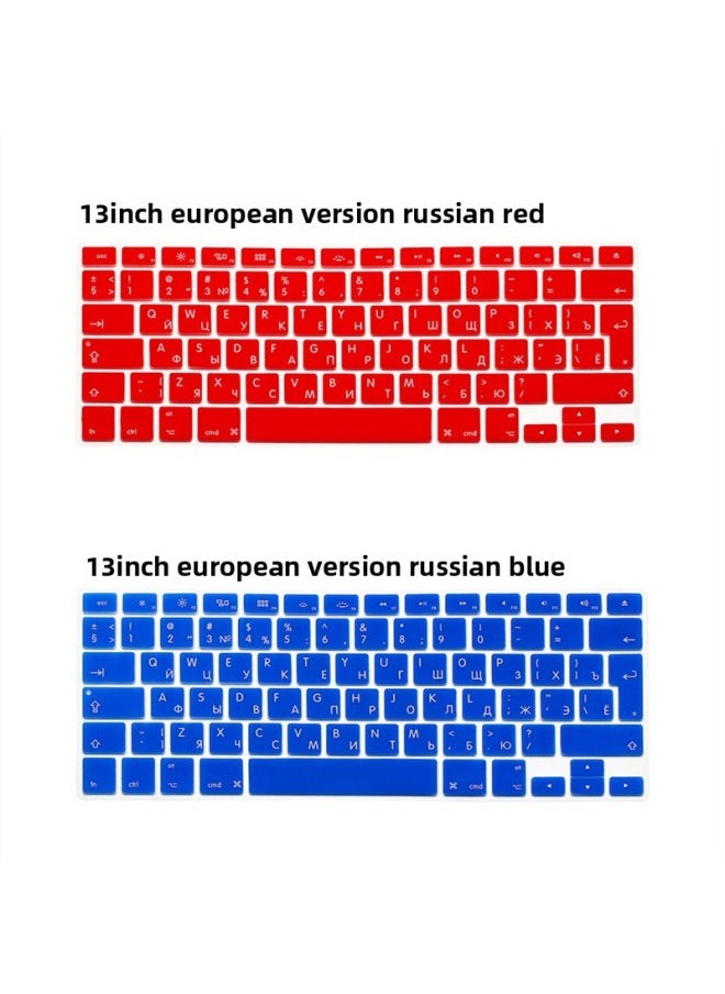 Generic - Russian Keyboard Film For Apple Notebook MacBook Air ProA1932 A2241 Notebook-Color:White Elevator Packaging-Dimensions:If You Need Packaging, Please Purchase It Together And Take Pictures. - Image 1