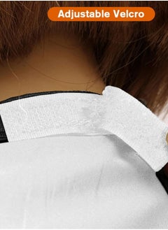 General Beard Bib Apron for Men, Gift Beard Trimming Catcher Bib for Shaving and Hair Clippings, Waterproof Non-Stick Hair Catcher Grooming Cloth with 2 Suction Cups,White  - Image 5