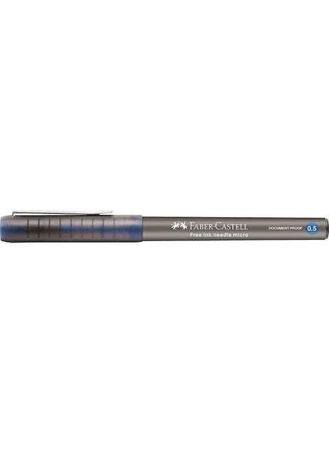 Free Ink Roller Needle 12 Pieces Set 0.5 Mm Ball Diameter Color Blue