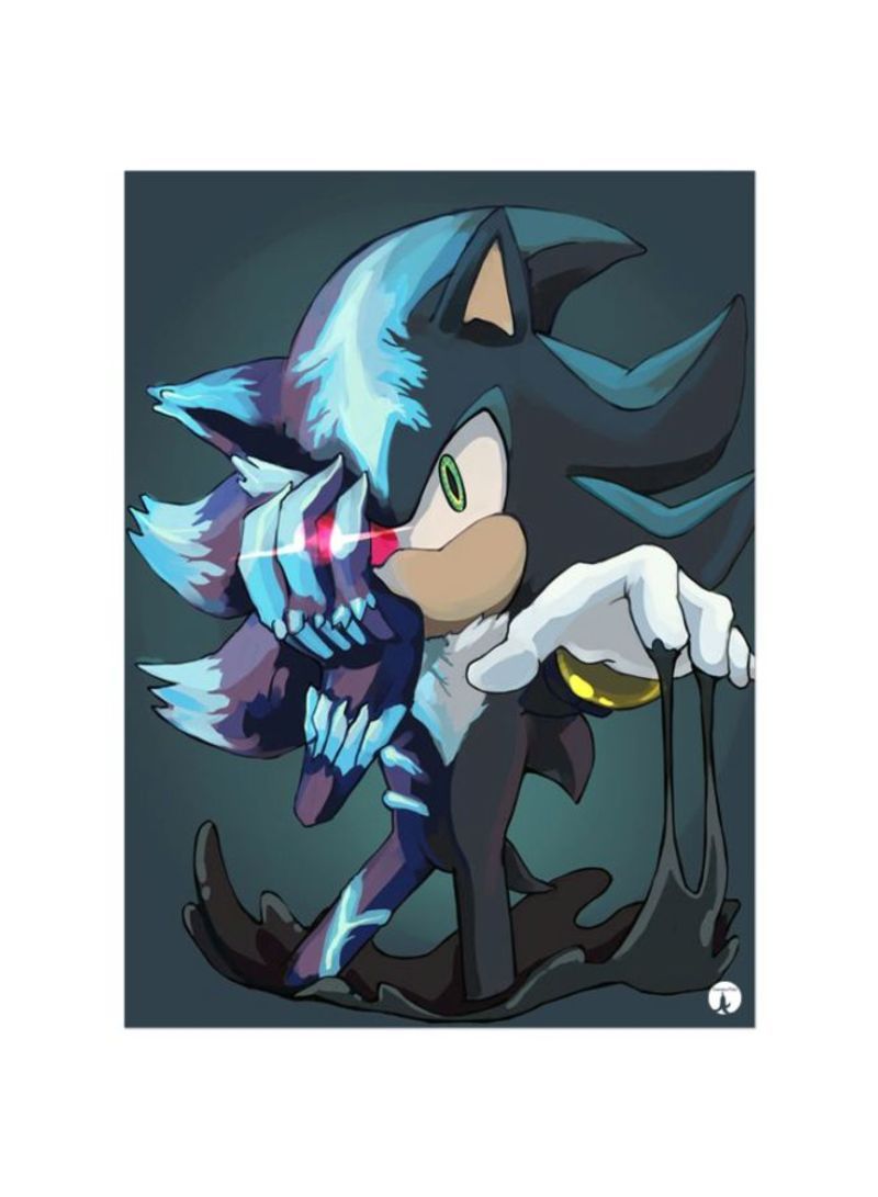 RKN Sonic Printed Mousepad Blue/Grey