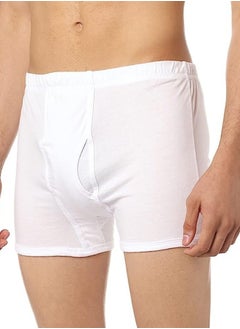 COTTONIL Pack of 3 White Combed Cotton 100% Short Underwear for Men  - Image 4