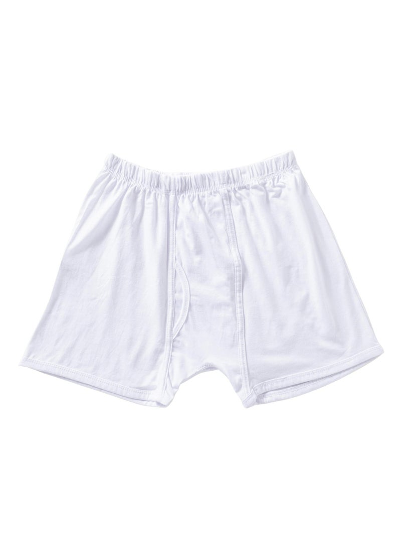 Cottonil Pack of 3 White Combed Cotton 100% Short Underwear for Men - Image 2