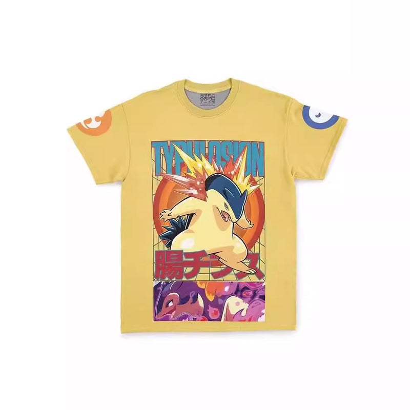 2024 Europe And America Pocolli Elf Dream Printed Short Sleeve T-Shirt Round Neck Top - Image 4