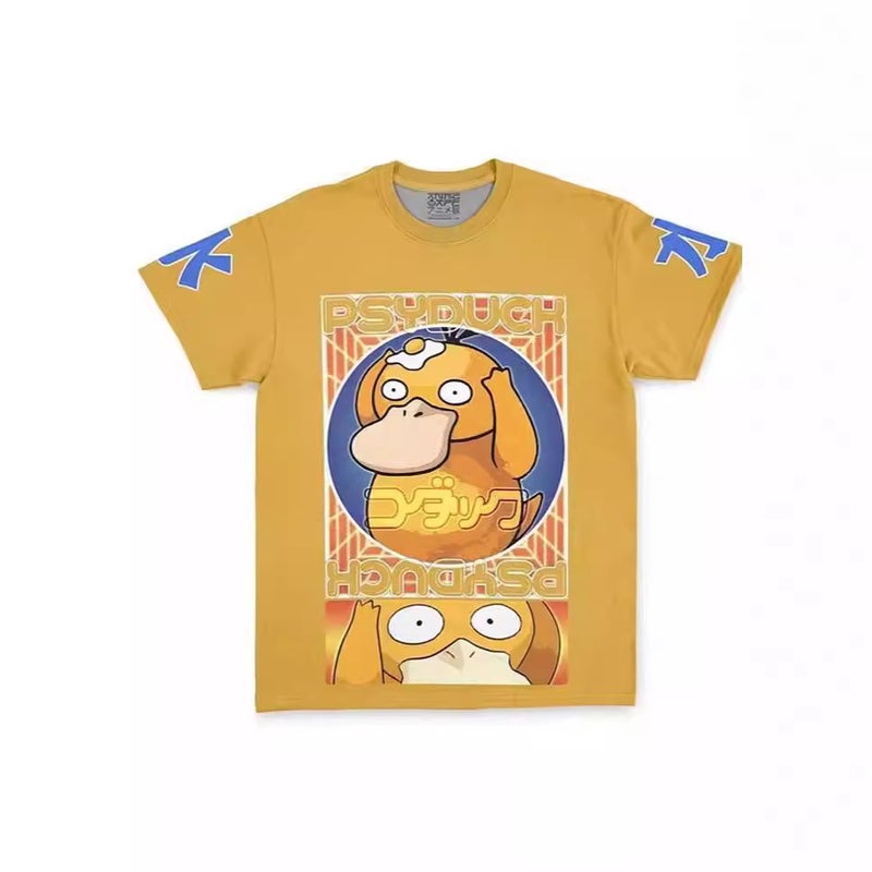 2024 Europe And America Pocolli Elf Dream Printed Short Sleeve T-Shirt Round Neck Top - Image 3