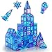 AFUNX Magnetic Tiles 116PCS Magnet Building Blocks 3D Diamond Magnetic Blocks Construction Stem Toys for Kids Educational Toys for Boys Girls Ages 3 4 5 6 7 8 116 PCS - Image 2
