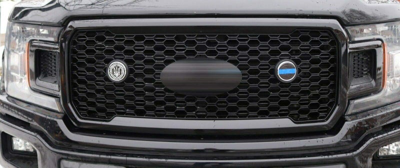 Car Chrome Decals Michoacan Mexico Car Truck Grill Black Badge 3.5" grille chrome emblem - Image 5