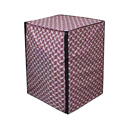 Lithara Waterproof Front Load Washing Machine Cover For 6 kg, 6.2 Kg, 6.5 Kg, 7 Kg (Design_64) - Image 3