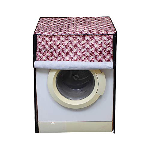 Lithara Waterproof Front Load Washing Machine Cover For 6 kg, 6.2 Kg, 6.5 Kg, 7 Kg (Design_64) - Image 1