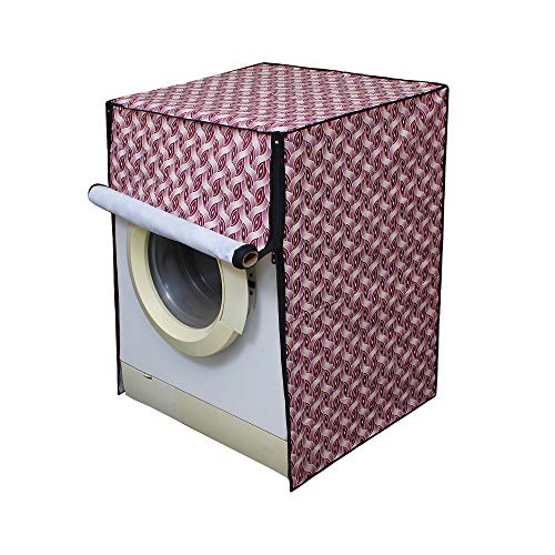 Lithara Waterproof Front Load Washing Machine Cover For 6 kg, 6.2 Kg, 6.5 Kg, 7 Kg (Design_64) - Image 2