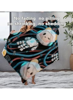 General Baby and children's cartoon flannel thin blanket (warm and comfortable, suitable for sleep, game use) 70cm*100cm - 658  - Image 3