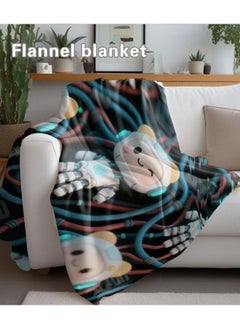 General Baby and children's cartoon flannel thin blanket (warm and comfortable, suitable for sleep, game use) 70cm*100cm - 658  - Image 5