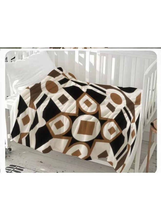 general Traditional flannel thin blanket (warm and comfortable, suitable for sleep, gaming, dust removal and sandproof) 150cm*200cm - 25 - Image 3