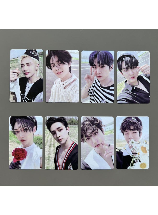 NIBEMINENT 8 Pcs Kpop Stray Kids MAXIDENT Lomo Cards Card For Fans Collection Gifts - Image 1