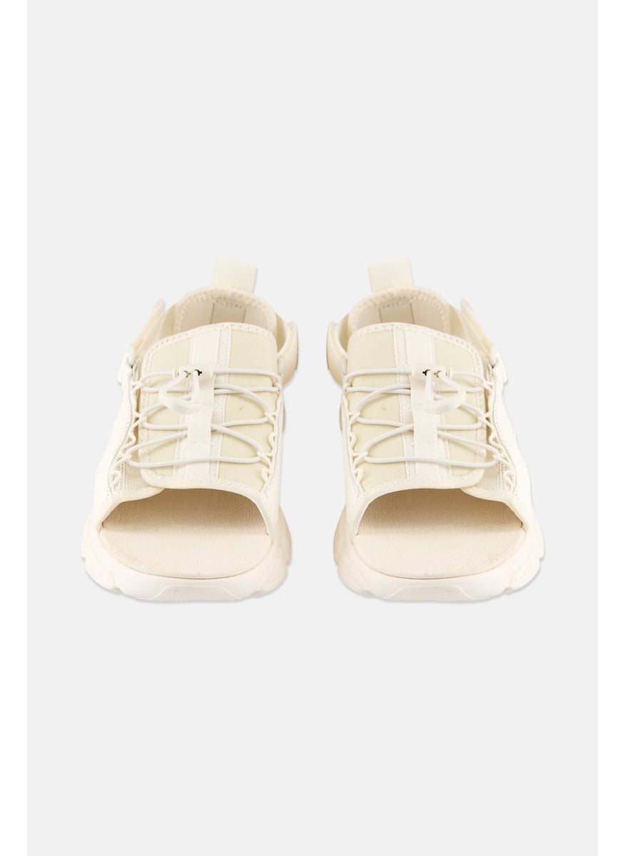 Reebok Men Hyperium Velcro Closure Outdoor Sandals, Off White  - Image 4