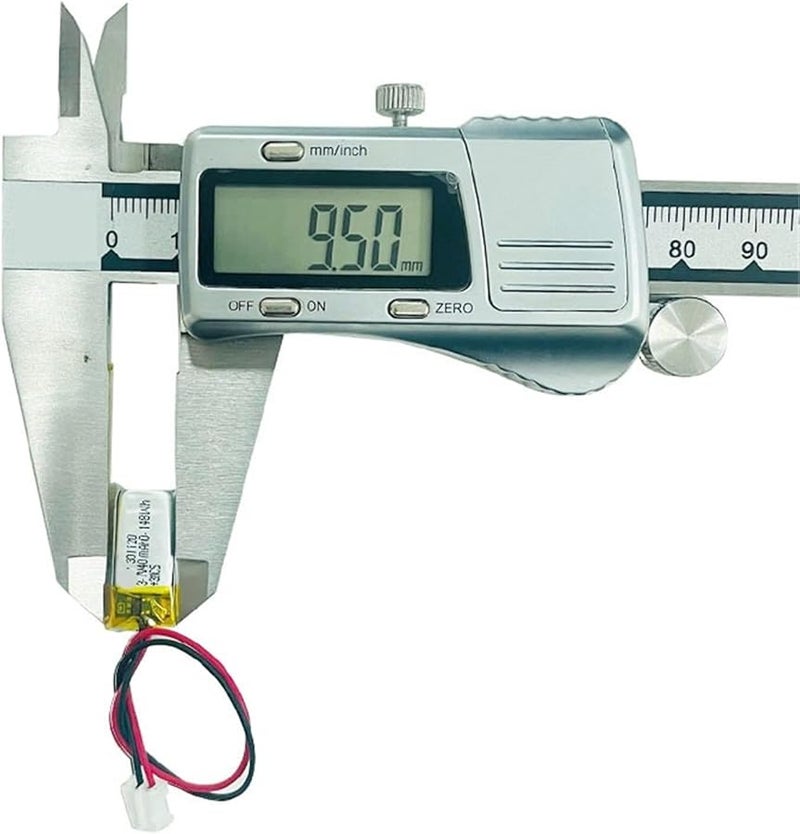 3 7V 40mAh بطارية ليثيوم بوليمر قابلة لإعادة الشحن 1 قطعة - Image 3