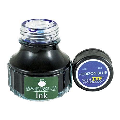 Monteverde USA Ink with ITF Technology, 90 ml Horizon Blue (G308HB) - Image 4
