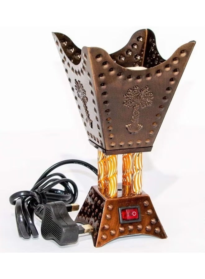 ECVV Electric Bakhoor Incense Burner Oud Burner, Arabic Middle East Electric Incense Burner, Assorted Color Assorted Color - Image 2