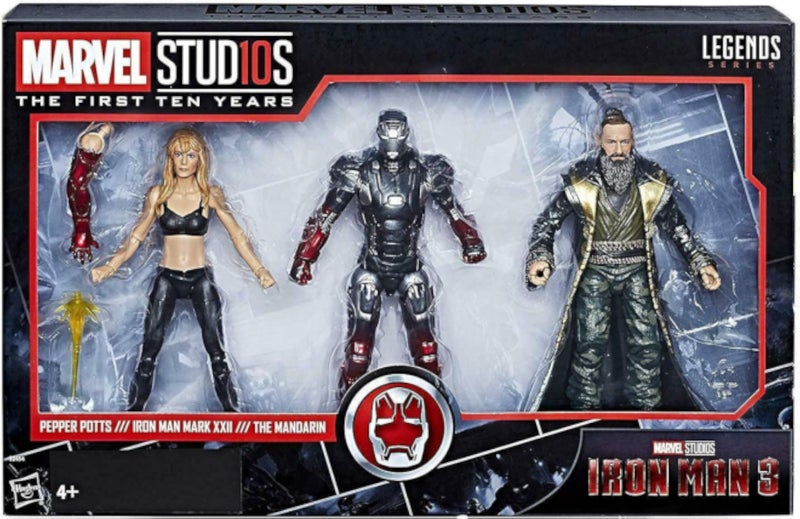 Marvel Legends Series Studios The First Ten Years Iron Man 6 - 3 Pack
