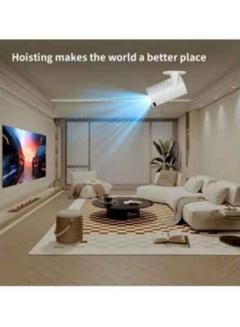 Smart Mini Projector 5G WIFI, Support 4K, Big Screen Experience with Premium 360 Sound Bluetooth Movie Projector Compatible With Android - Image 4