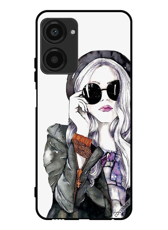 Covernex Protective Case Cover For Realme 10 Pro Stylish Cute Girl - Image 1