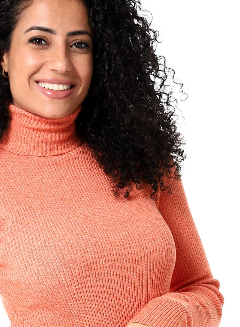 Caesar Women's High Neck Wool Sweater  - Image 3