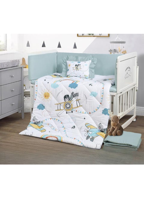 Children's Barrier Comforter Set From Hours Consisting Of 5 Pieces