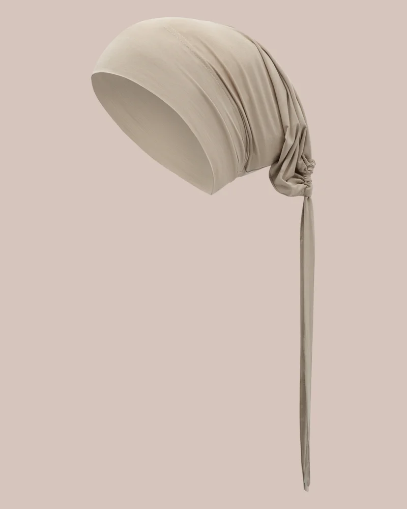 silqrose warm grey tube cap