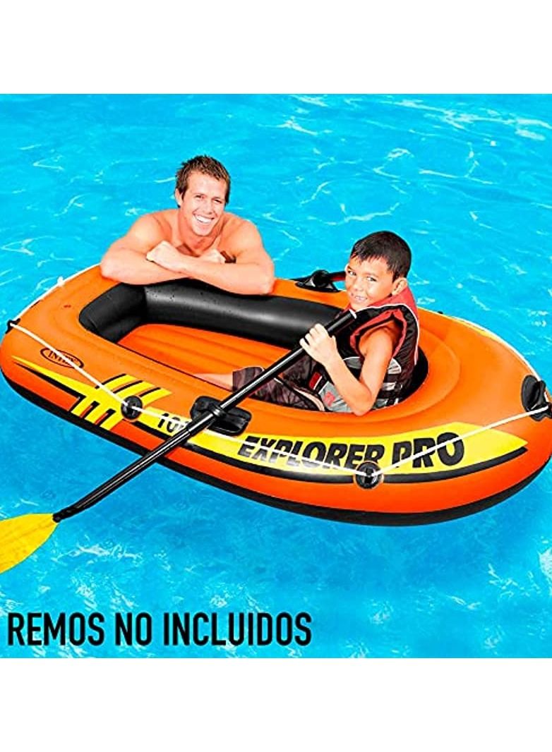 INTEX Explorer Pro Inflatable Boat, Boat Only, One Person 160x94x29 Cm - Image 3