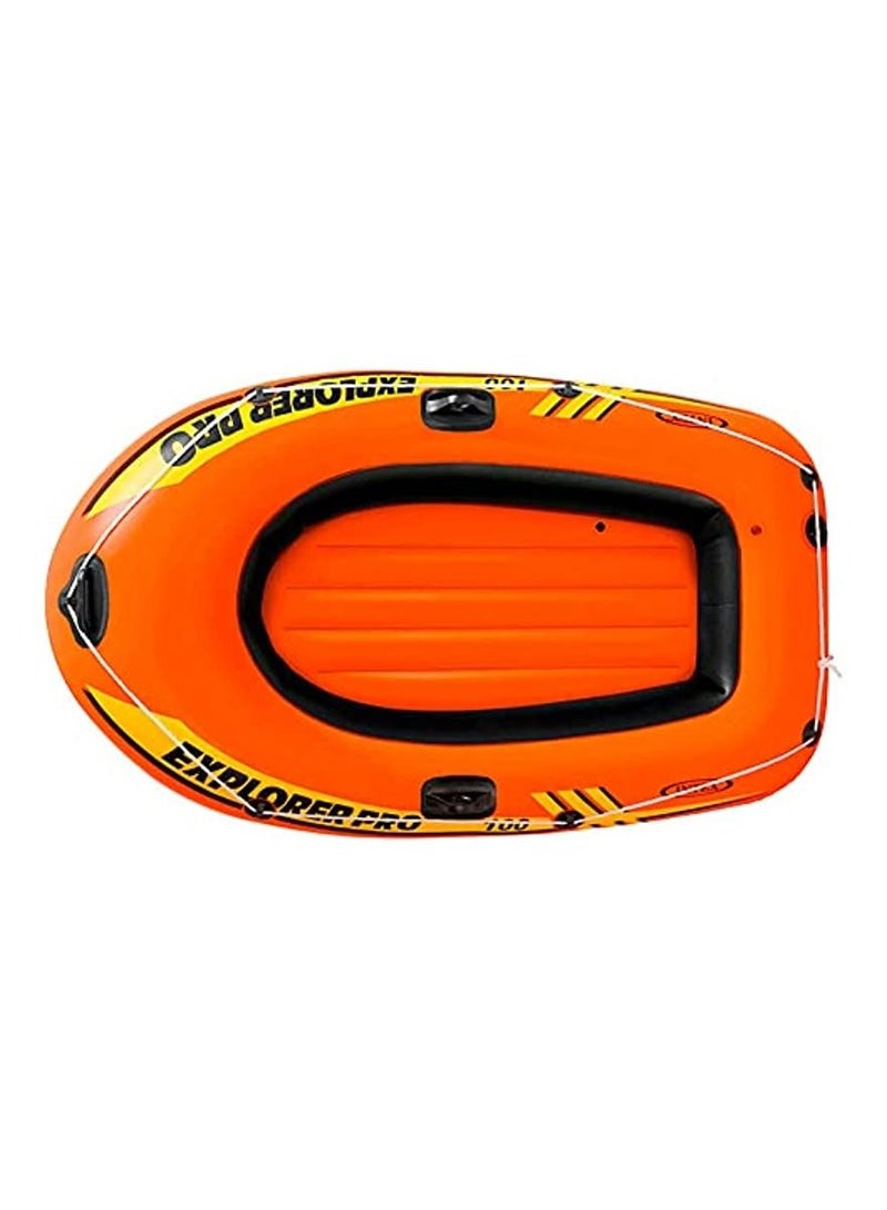 INTEX Explorer Pro Inflatable Boat, Boat Only, One Person 160x94x29 Cm - Image 2